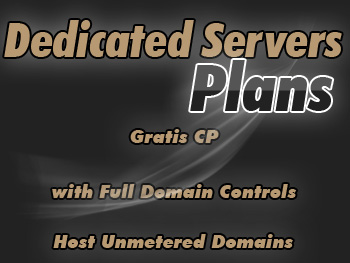 Affordable dedicated servers package